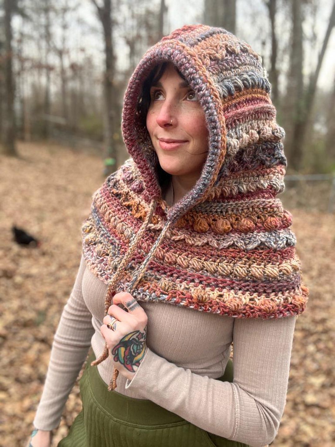 Crochet Balaclava Pattern // Fable Balaclava // Unique Textured