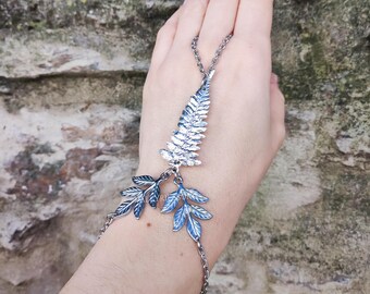 Fern Chain Bracelet / Silve、