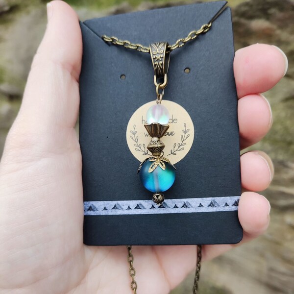 thumbnail image 2 of Dragon Claw Green Power Sphere Orb Pendant Necklace - Prosperity & Success 2 of 4