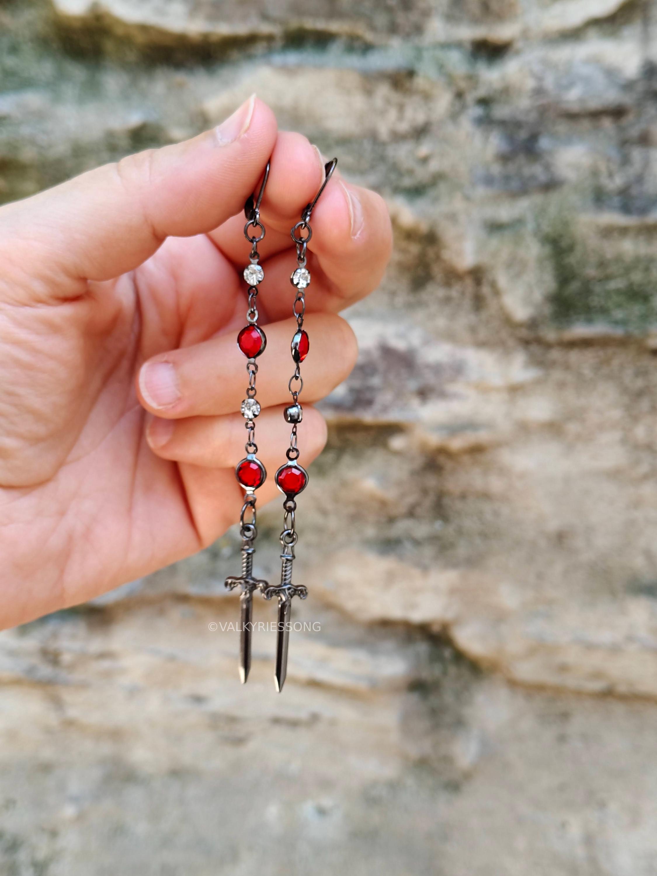 Beautlace Gioielli Set Pipistrello Volante: Collana, Orecchini E Anello Con Zirconi, Placcatura Fucile Nera, Regalo Gotico