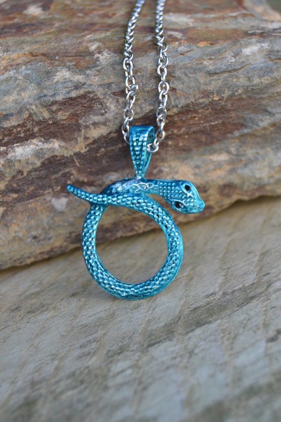 Etsy 2024 snake necklace