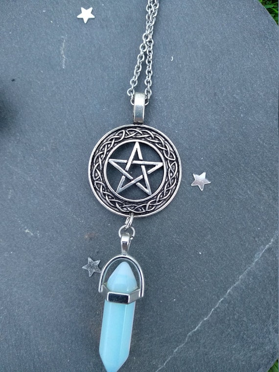 Wiccan clearance pentacle necklace