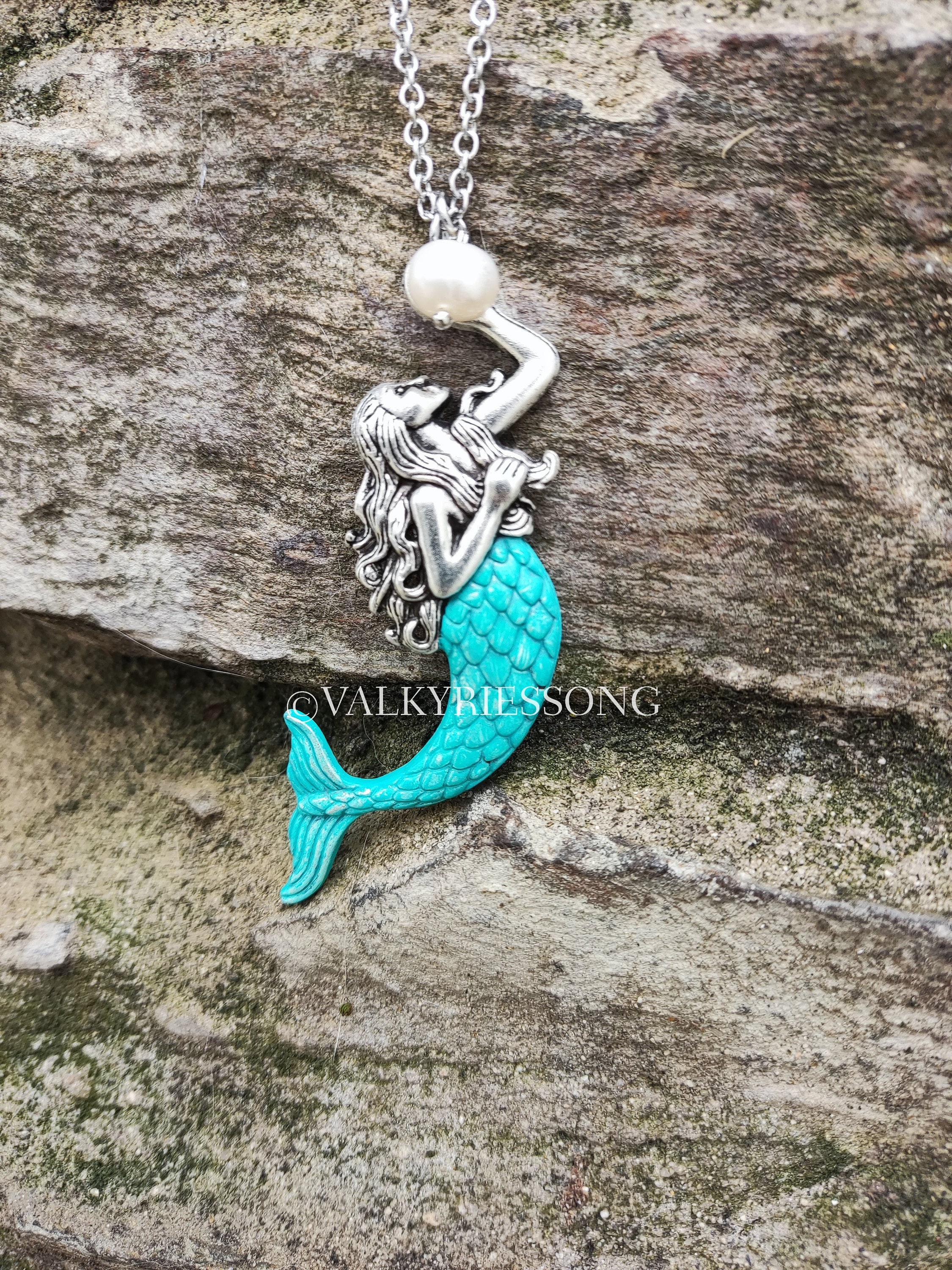 Orecchini Sirena In Resina, Code Di Sirena Iridescenti, Gioielli Es... | Su - Foto 4