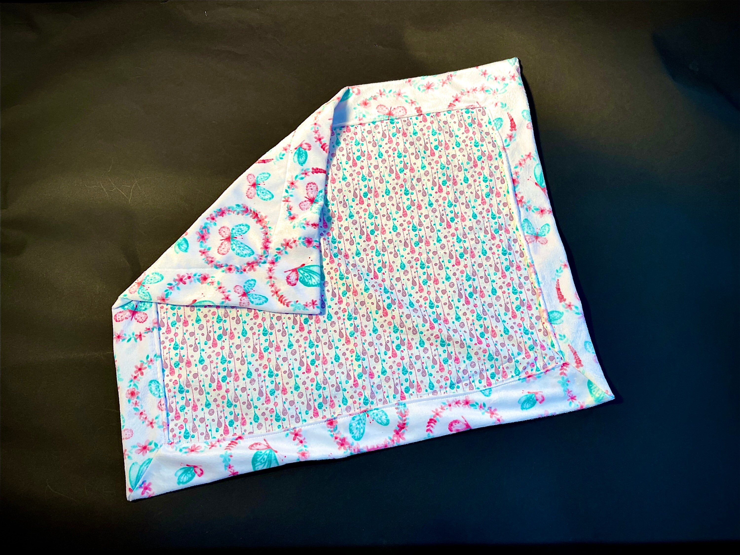 Doll Size Blanket Baby Doll Blanket Handmade Doll Blanket Doll Bed