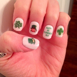 St. Patricks Day Nail Decals