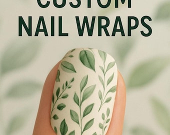 Benutzerdefinierte Nagel Wraps