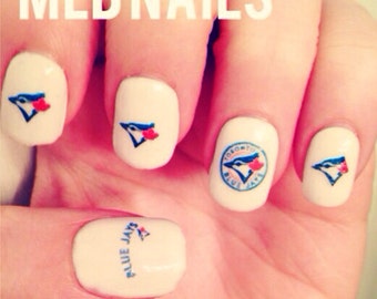 Baseball Nail Decals