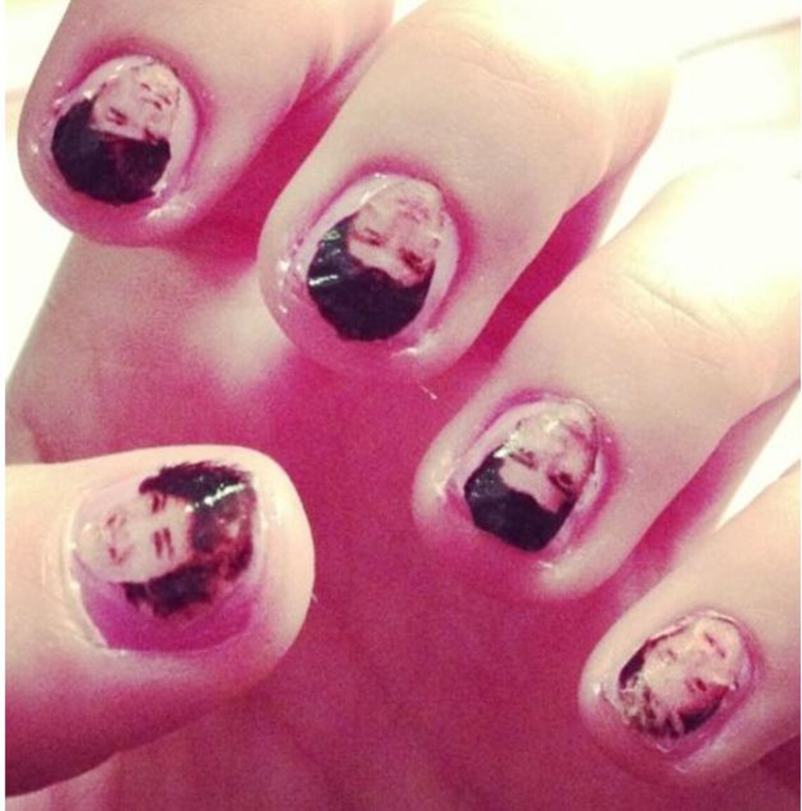 Custom Nail Decals Etsy