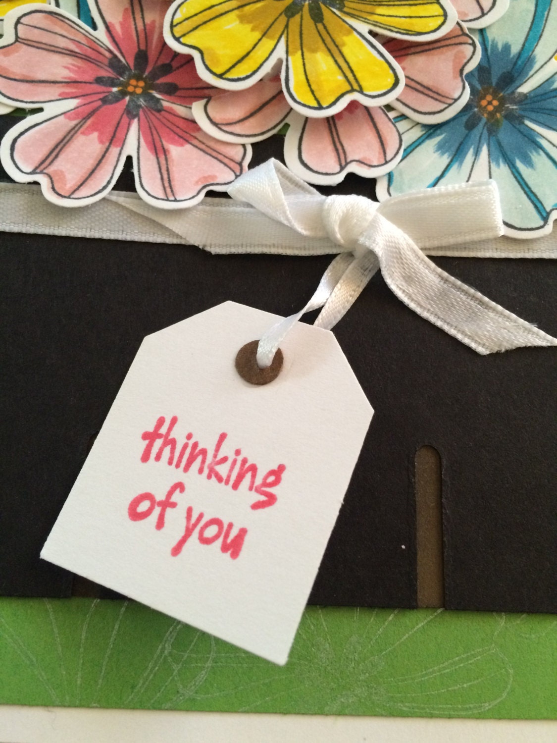 Floral Card, Happy Birthday Card, Thinking of You Card - Etsy