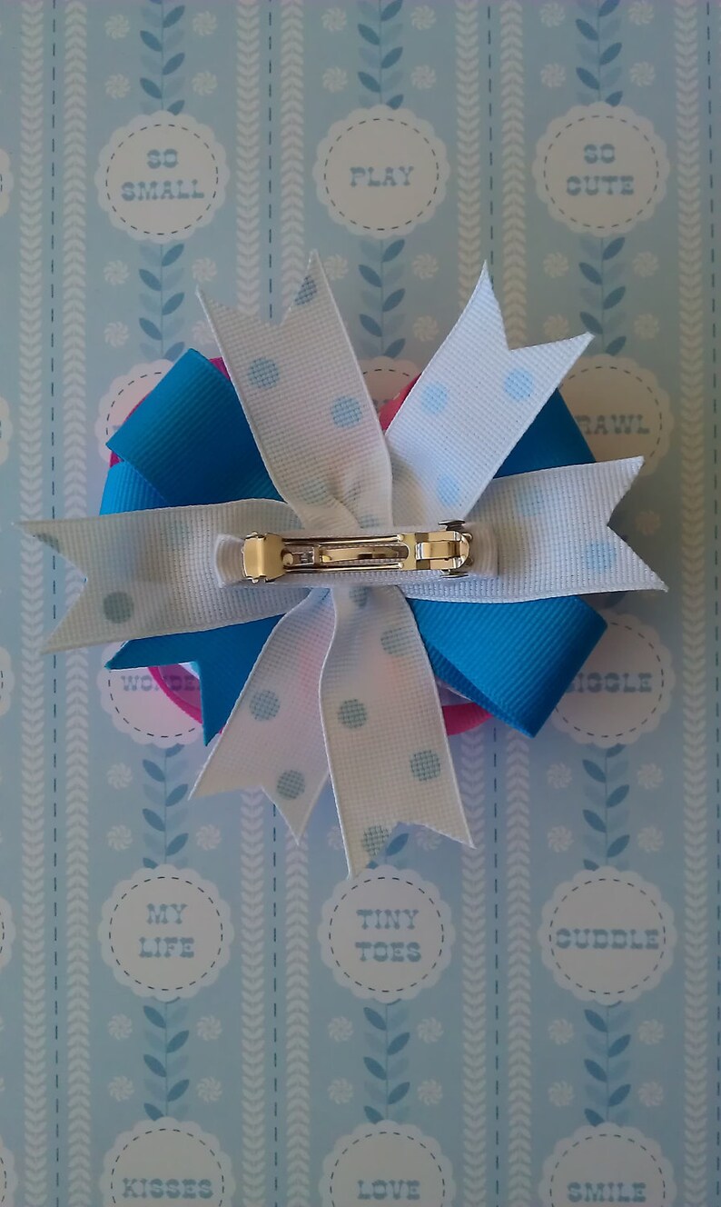 NAUTICAL HAIR BOW Hair bow for girls. Sailor Bow