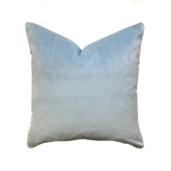 Blue velvet throw pillows new arrivals
