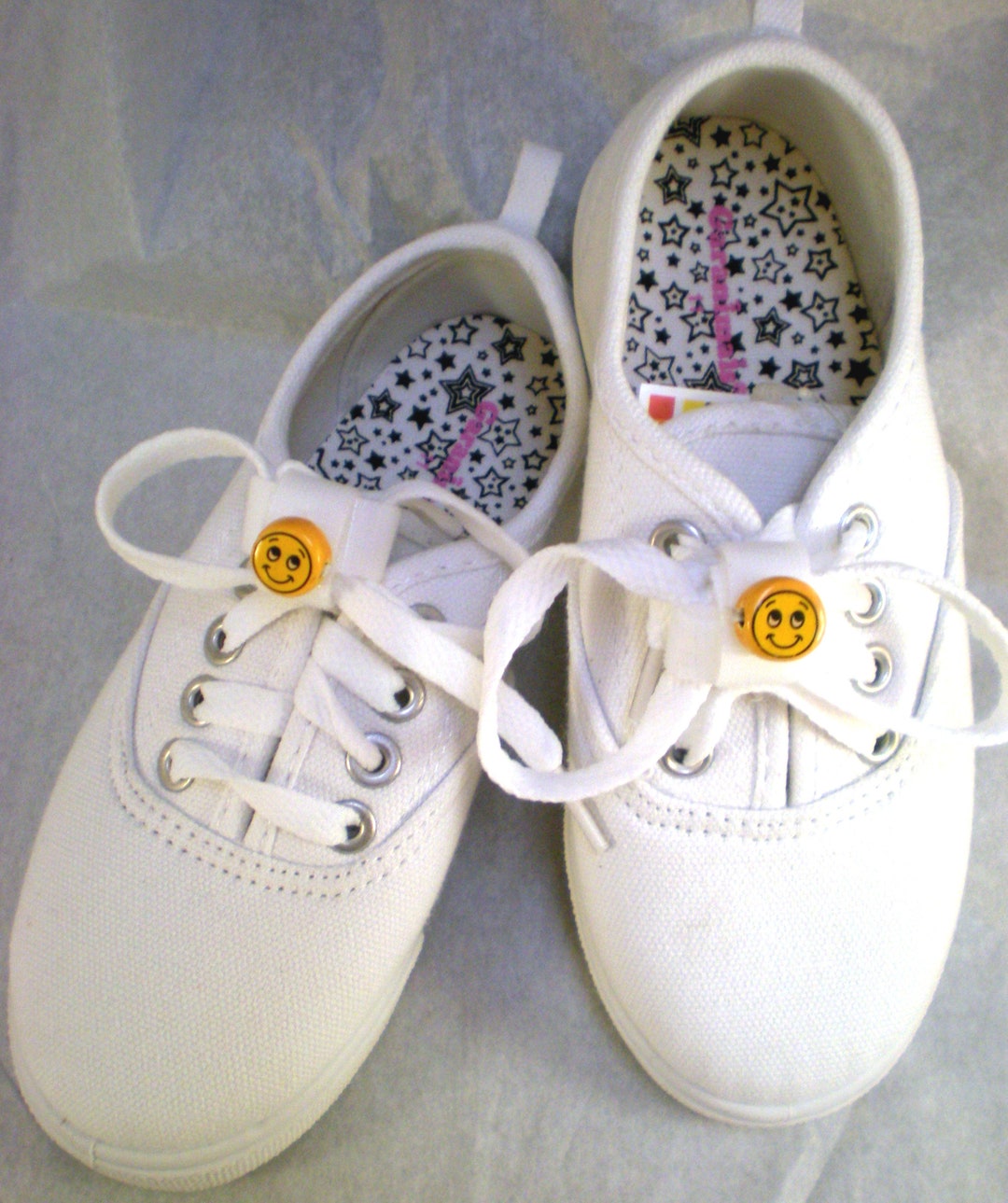 Shoe Lace Guard Keep Laces Tied and Kids Safe Happy Face Etsy