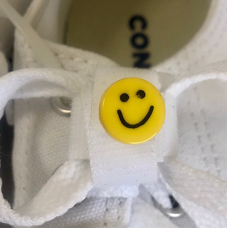 Happy Face Emoji Shoelace Guard Fun Unique Gift for Kids Etsy