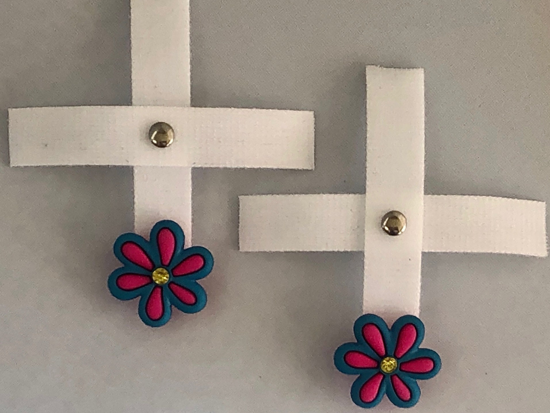 Pink Purple Orange Daisy Flower Shoelace Guard Fun Etsy