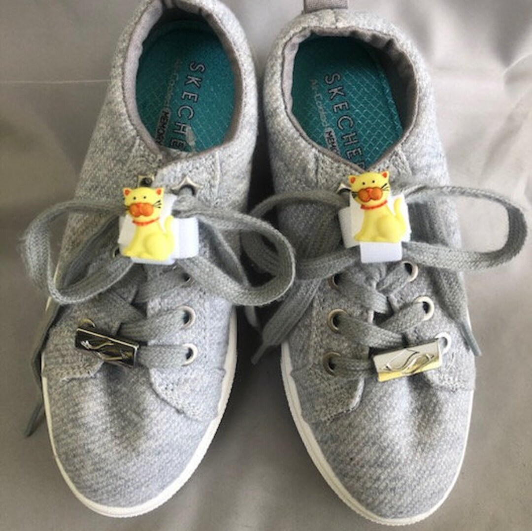 Yellow Cat Shoelace Guard Fun, Unique Gift for Kids Shoes Etsy