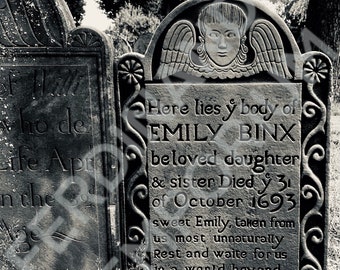 Hocus Pocus Emily Binx Tombstone