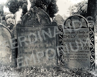 Hocus Pocus Emily Binx Tombstone