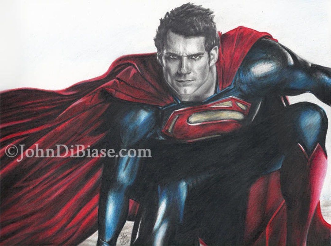 Henry Cavill Gets a New Superman Look for His Return in Man of Steel 2 Fan  Art