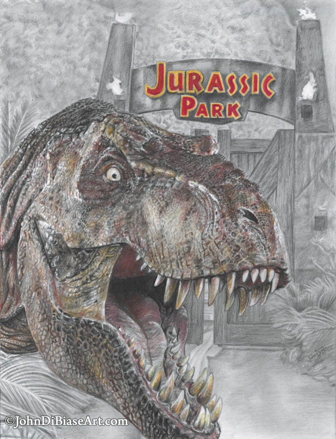 Dinosaur T Rex Outline Cartoon Coloring Book Page  Stock Illustration  66934432  PIXTA