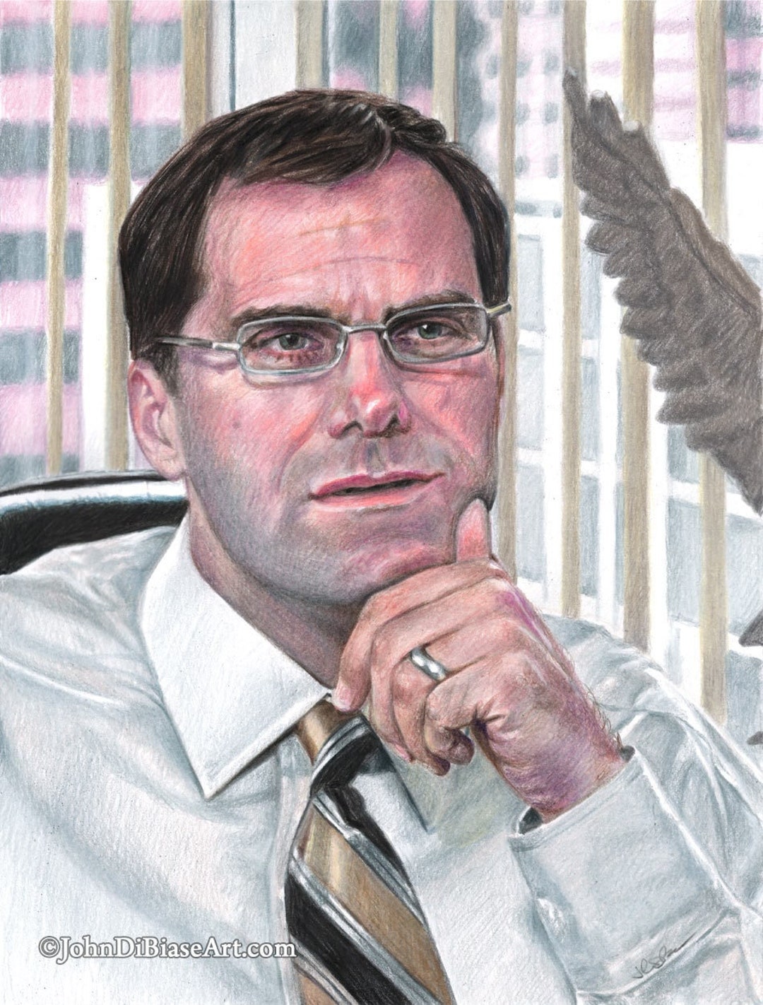 David Wallace andy Buckley From the Office - Etsy