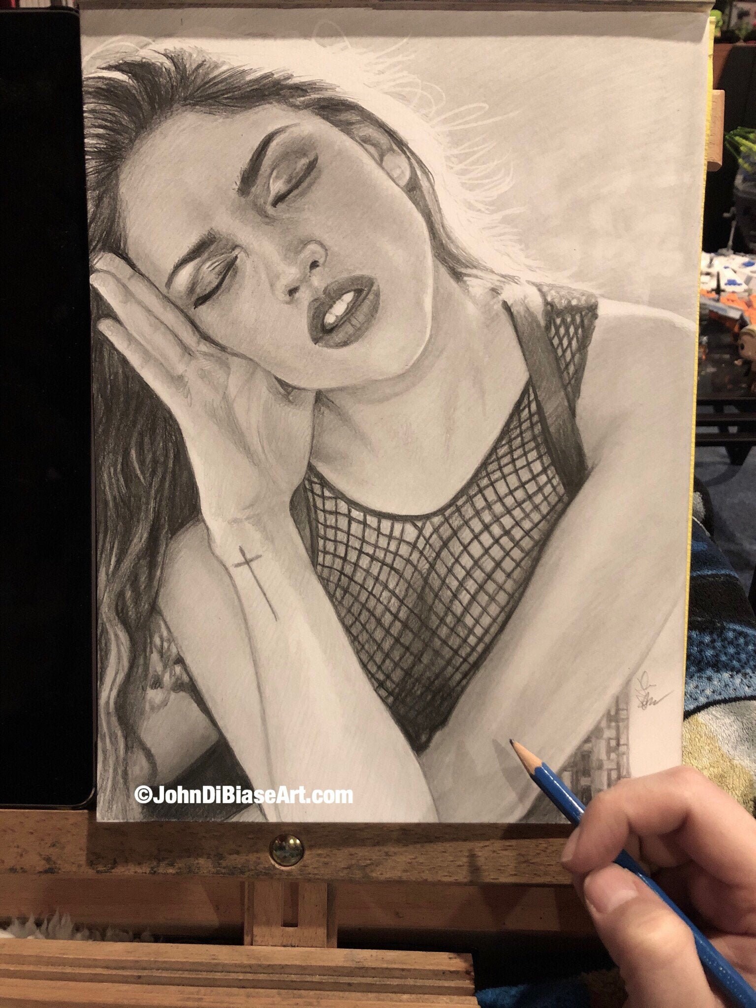 1536px x 2048px - Eiza Gonzalez Original Pencil Drawing - Etsy Israel