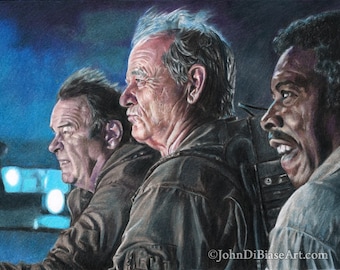 Ghostbusters Afterlife Ray, Peter, Winston Drawing Print
