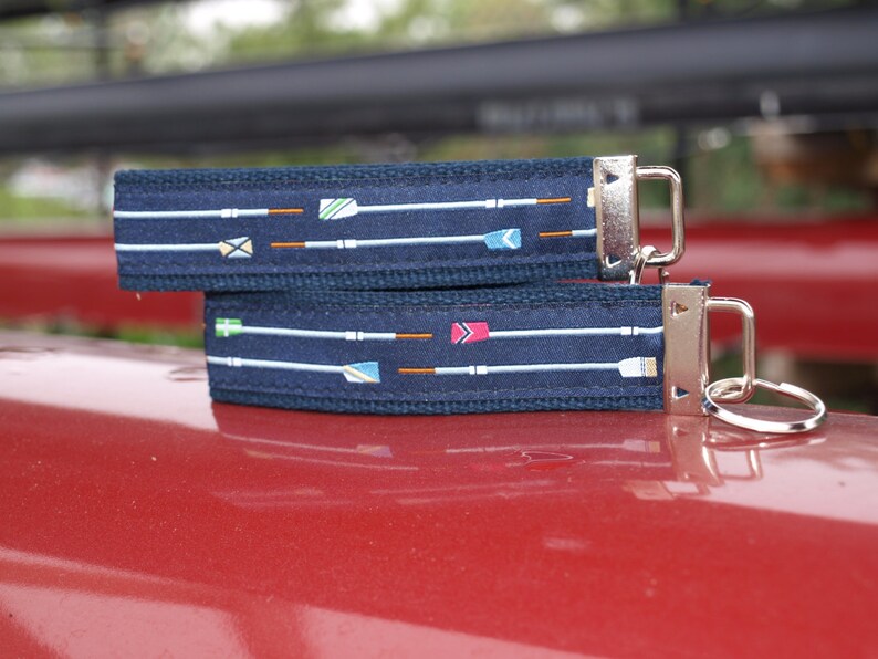 Crew Key Chain / Oar Keychain / Rowing Keychain / Rowing Key Etsy