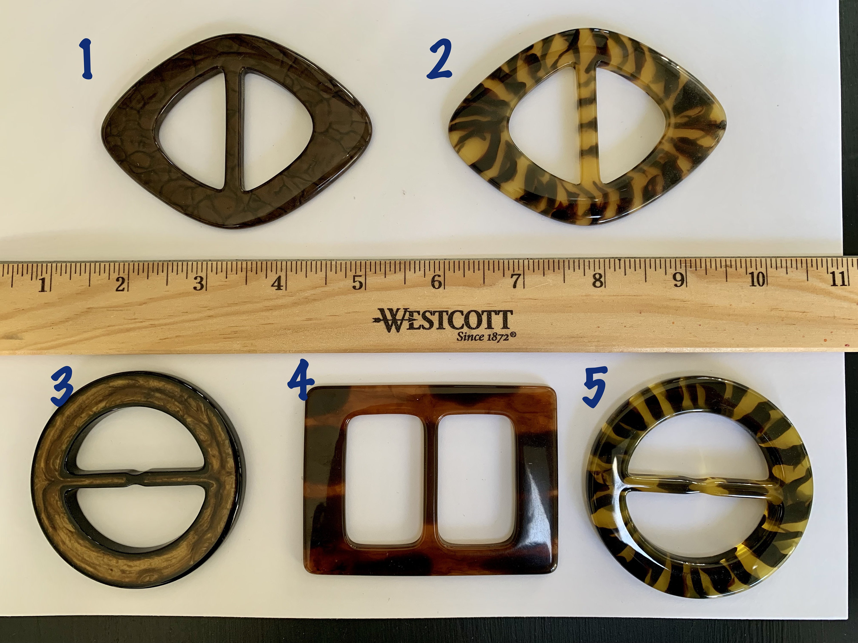 Chain Belt Tortoise Shell Buttons Retro Vintage Vintage Tortoise Shell Belt - Etsy main image 3