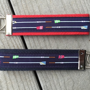 Crew Key Chain / Oar Keychain / Rowing Keychain / Rowing Key Fob / Rowing Crew Keychain / Crew Rowing / Rowing Oar
