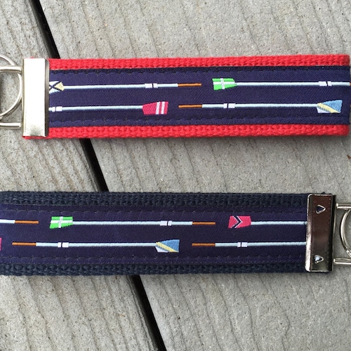 Crew Key Chain / Oar Keychain / Rowing Keychain / Rowing Key Etsy