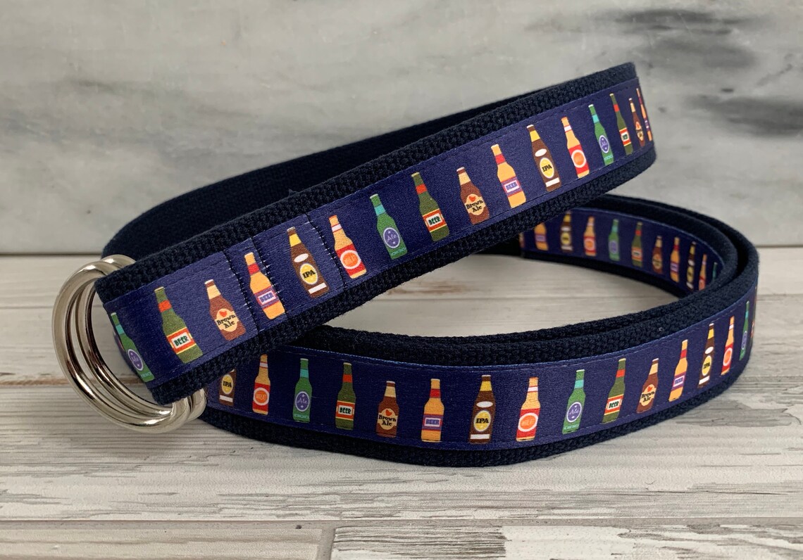 Beer Belt / Beer Ribbon / Beer Bottle Belt / IPA Beer / Beer Etsy