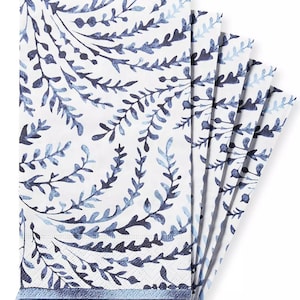 Decoupage Guest Towel - Serena and Lily Priano Guest Napkin / Napkins for Decoupage / Crafting / Paper Guest towels / Set of 3 Guest Towels