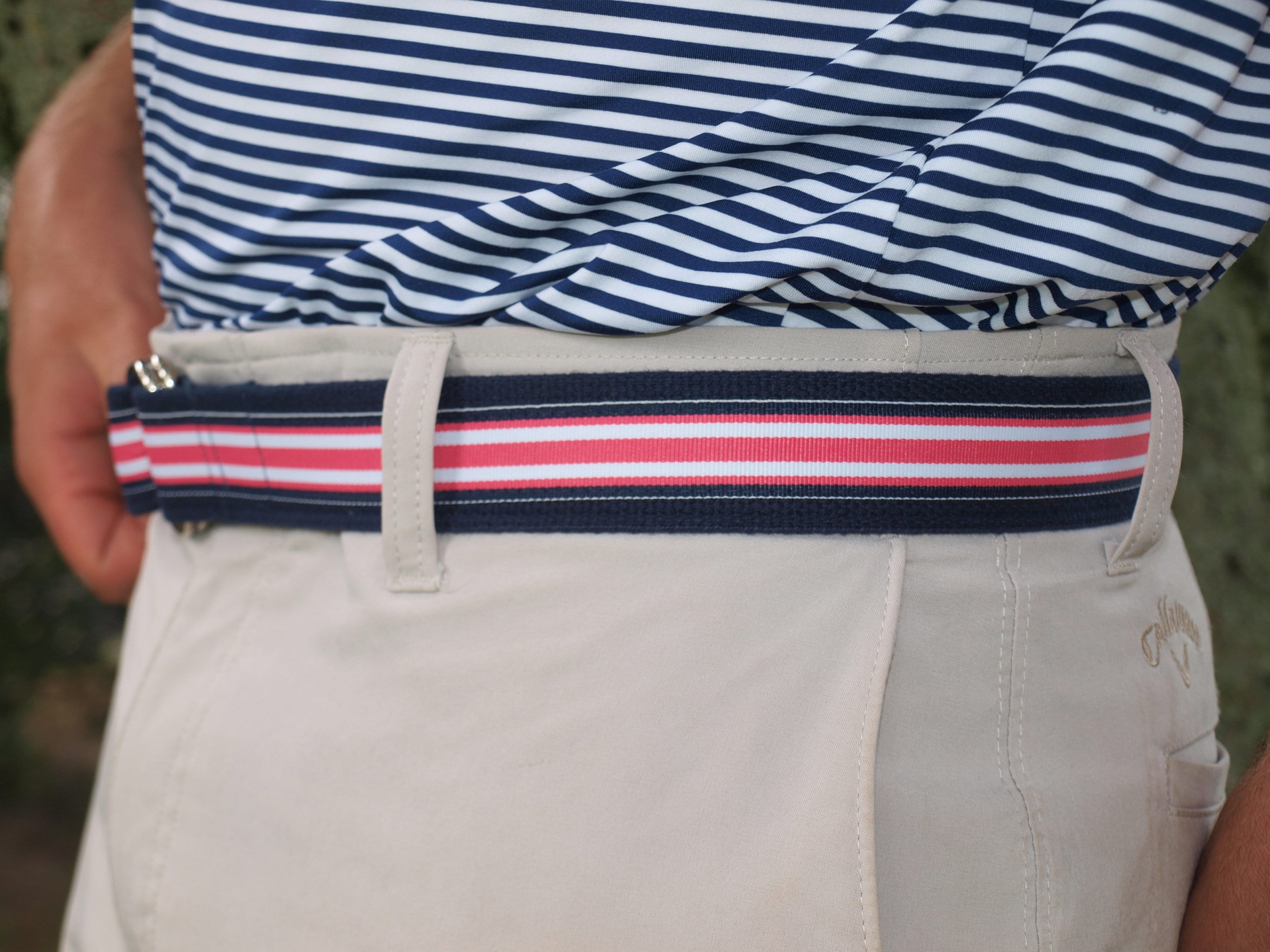 Striped Ribbon Canvas Belt – Preppy D-ring Belt, Pant Sizes 30-60 - Etsy