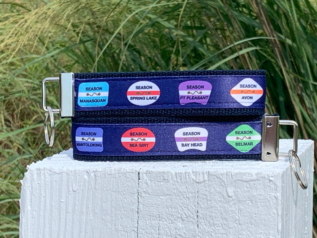 Sea Girt Area Beach Badge Fob Spring Lake / Sea Girt / Etsy