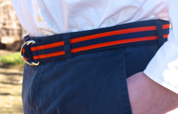 Boys top navy belt