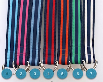 Striped Belts for YOUNGER Boys / Collegiate Stripes / Canvas Belt for Boys / Ribbon Belt / Boys Sizes 2T/3T - 16/18 /   11 Different Styles