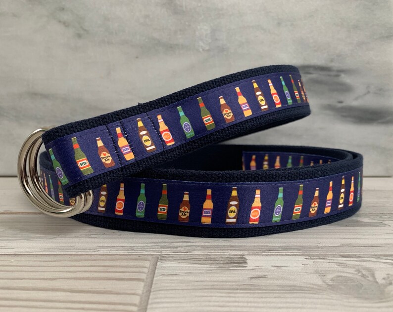 Beer Belt / Beer Ribbon / Beer Bottle Belt / IPA Beer / Beer Etsy