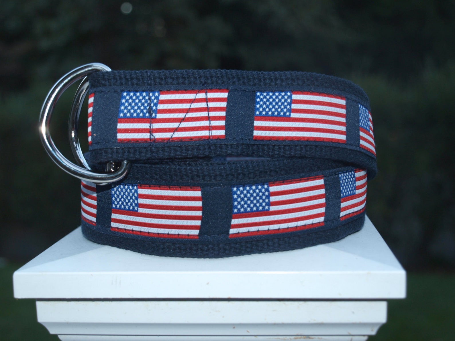 American Flag Dog Collar / American Flag Collar / Flag Collar Etsy