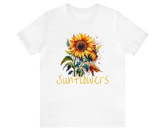 Sunflowers Unisex Jersey Short Sleeve Tee