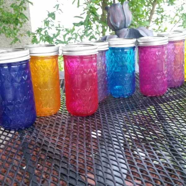 Quilted Jelly Jars - Etsy