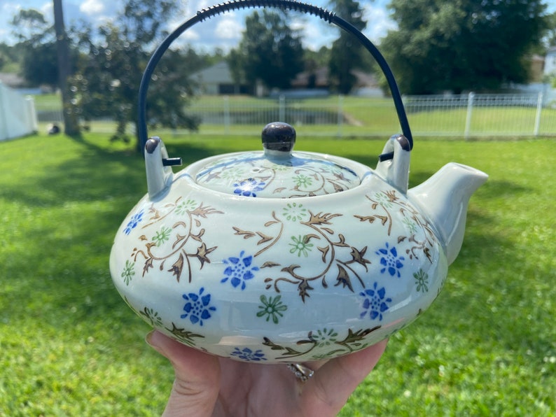 Japan Tea Pot Pier One Discontinued beautiful design image 2