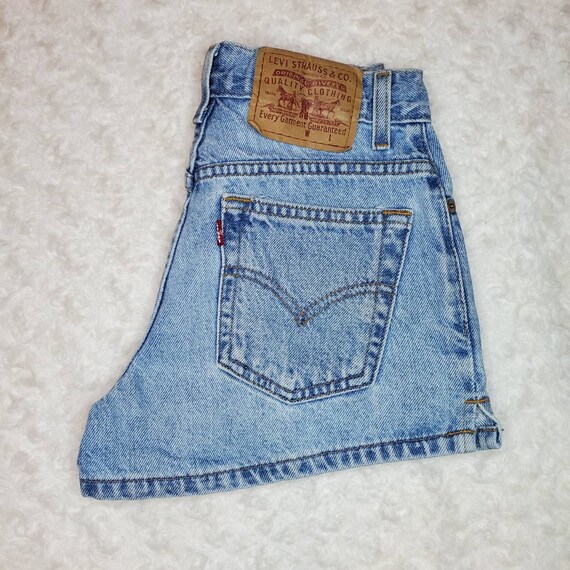 Vintage Levi's Blue Denim Shorts