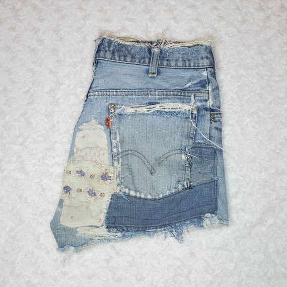 Vintage Patchwork Levi's Shorts