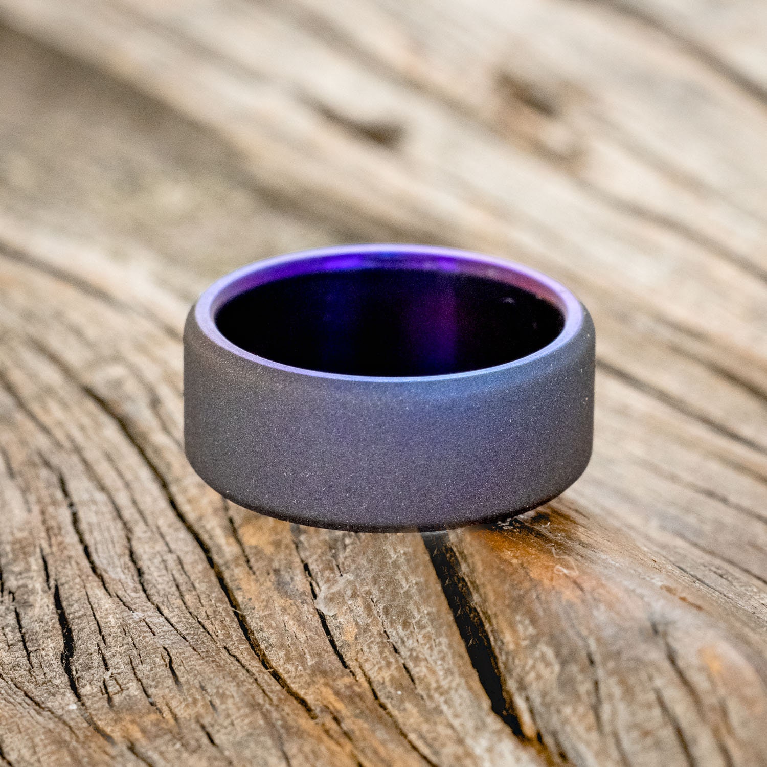 Fire treated titanium ring clearance