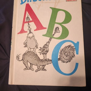 1963 Dr. Seuss's ABC-Hardcover-Buch