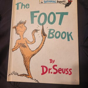 1968 The Foot Book von Dr. Seuss