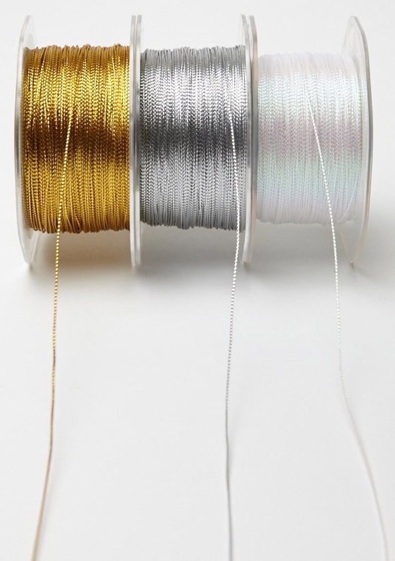 Glitter Metallic String Twine Packaging Gift Wrapping Etsy