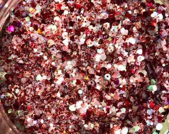 Queen of Hearts Glitter: Solvent Resistant Craft Glitter Mix