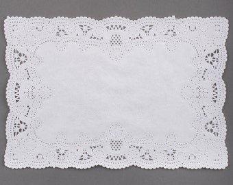 175 Paper Doily Lace Placemats, Doilies