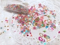 Glitter, Nail Art, Loose Sequins, Glitter, KALEIDESCOPE Mix
